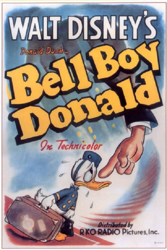 Movie poster for Bellboy Donald (1942)