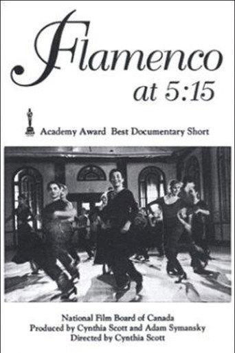 Movie poster for Flamenco at 5:15 (1983)