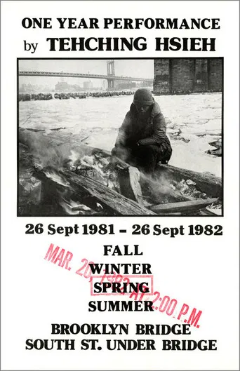 Movie poster for Tehching Hsieh: One Year Performance, Outdoor Piece 1981 - 1982 (1982)