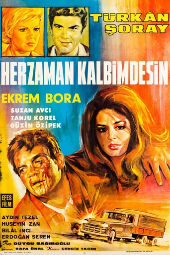 Movie poster for Her Zaman Kalbimdesin (1967)