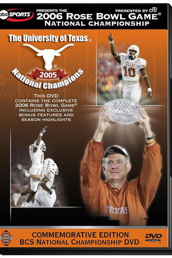 Movie poster for 2006 Rose Bowl Game National Championship