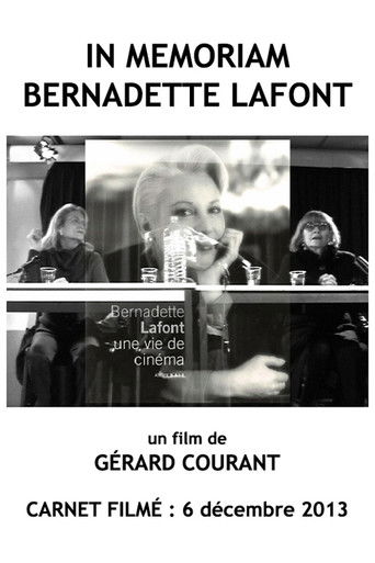In Memoriam Bernadette Lafont poster