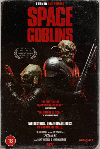 Movie poster for Space Goblins