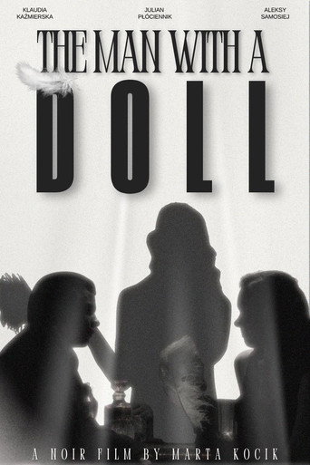 Movie poster for The Man with a Doll (2025)