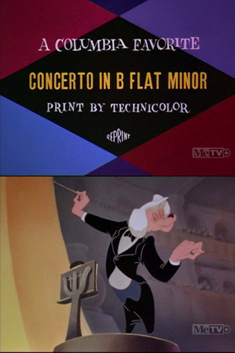 Movie poster for Concerto in B Flat Minor (1942)