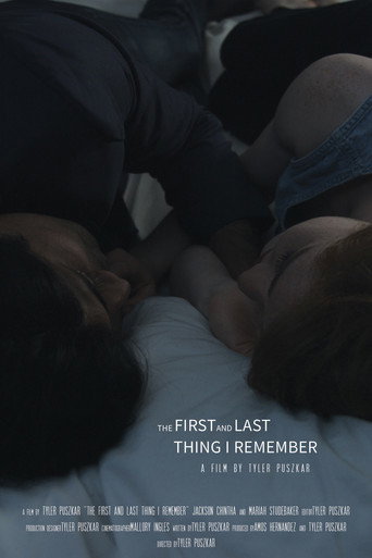 Movie poster for The First and Last Thing I Remember