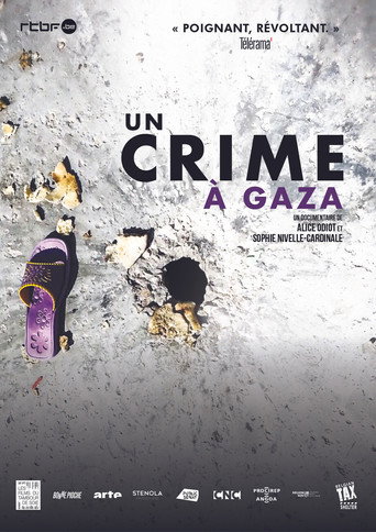 Movie poster for Un crime à Gaza (2020)