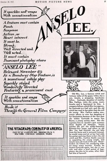 Movie poster for Anselo Lee (1915)