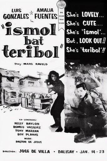 Movie poster for Ismol Bat Teribol (1957)