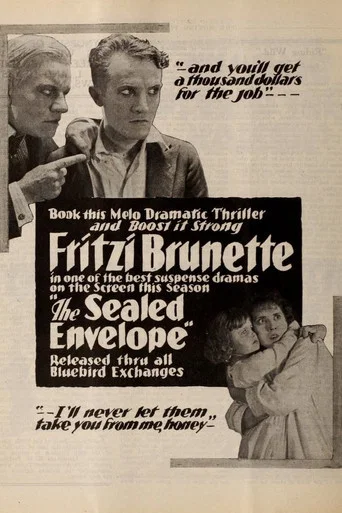 Movie poster for The Sealed Envelope (1919)