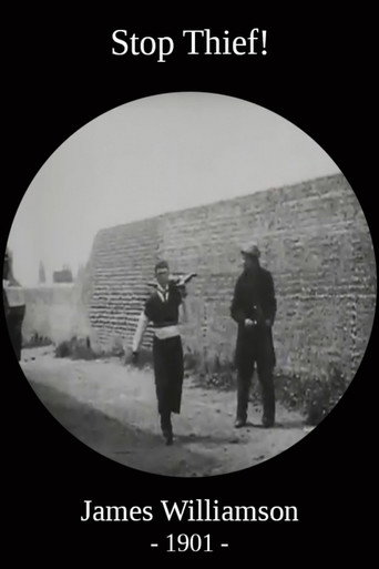 Movie poster for Stop Thief! (1901)