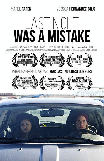 Movie poster for Last Night Was a Mistake (2017)