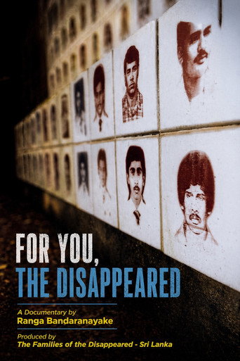 Movie poster for For You, The Disappeared (2023)