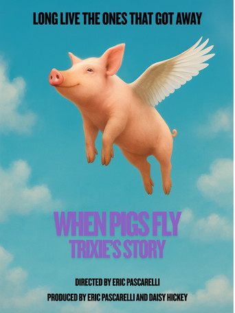 Movie poster for When Pigs Fly: Trixie's Story