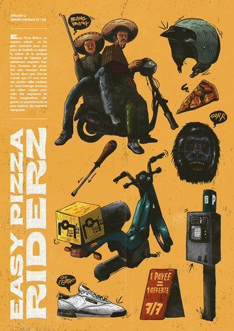 Movie poster for Easy Pizza Riderz (2002)
