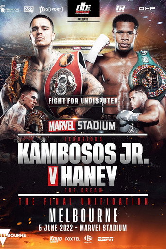 Movie poster for George Kambosos Jr. vs. Devin Haney (2022)