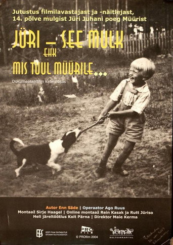 Movie poster for Jüri - see mulk, ehk mis tuul müürile... (2004)