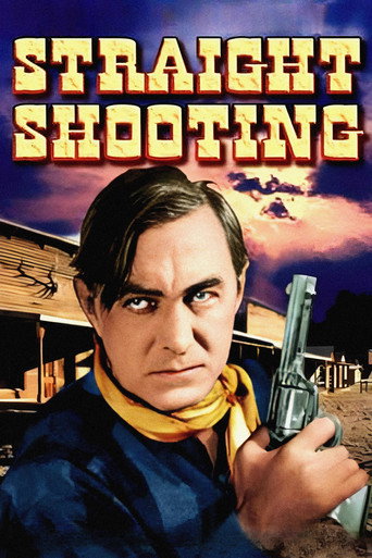 Movie poster for Straight Shooting (1917)