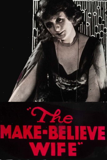 Movie poster for The Make-Believe Wife (1918)