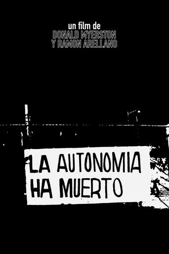 Movie poster for La autonomía ha muerto (1969)