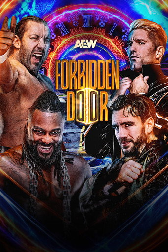 Movie poster for AEW x NJPW x CMLL x Stardom Present Forbidden Door 2026 (2026)