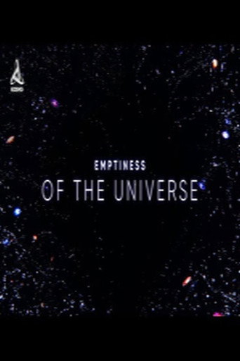 Movie poster for The Emptiness of the Universe - Immersing Deep Space (2024)