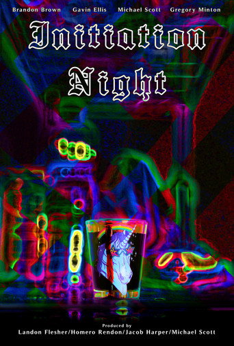 Movie poster for Initiation Night (2022)