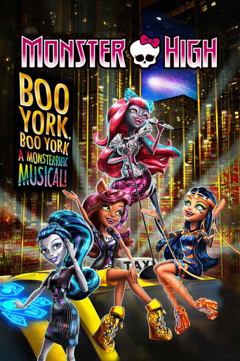 Movie poster for Monster High: Boo York, Boo York (2015)