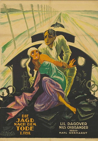 Movie poster for Die Jagd nach dem Tode - 1. Teil (1920)