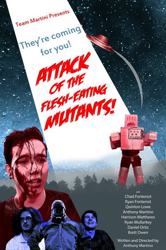 Movie poster for Attack of the Flesh-Eating Mutants