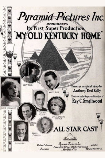 Movie poster for My Old Kentucky Home (1922)