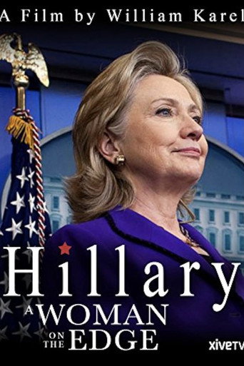 Movie poster for Hillary: A Woman on the Edge (2016)