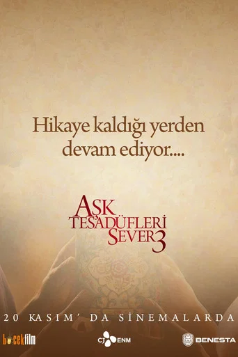 Movie poster for Aşk Tesadüfleri Sever 3 (2026)