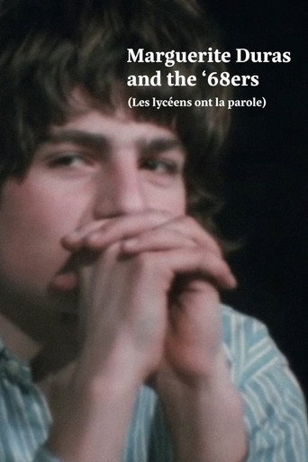 Movie poster for Marguerite Duras and the '68ers (1968)