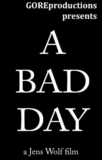 Movie poster for A Bad Day (1999)