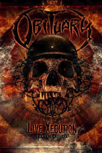 Movie poster for Obituary: Live Xecution (2010)