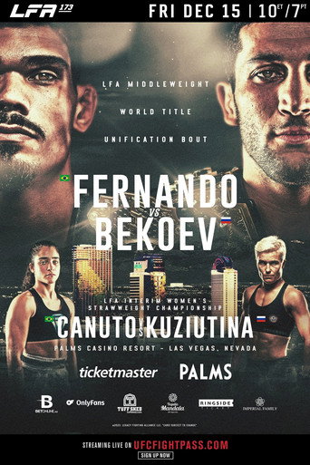 Movie poster for LFA 173: Fernando vs. Bekoev (2023)