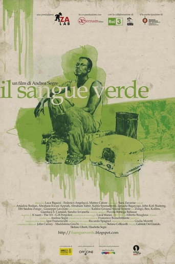 Movie poster for Il sangue verde (2010)