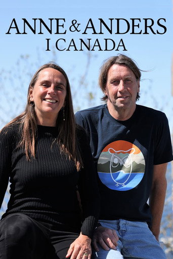 Series poster for Anne og Anders i Canada (2023)