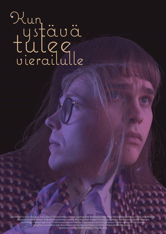 Movie poster for When a Friend Comes Over (2021)