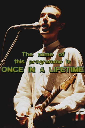 Talking Heads: The Name of this Programme is Once In A Lifetime poster