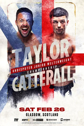 Movie poster for Josh Taylor vs. Jack Catterall (2022)