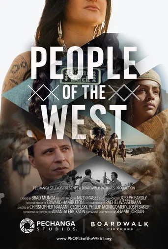 Series poster for People of the West