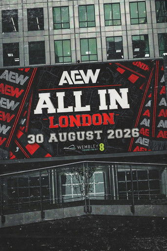 AEW All In 2026: London poster