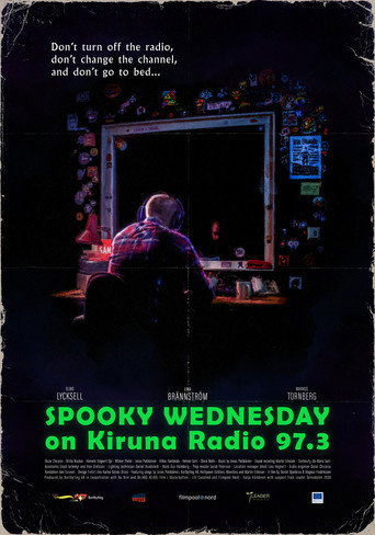 Movie poster for Spooky Wednesday on Kiruna Radio 97.3