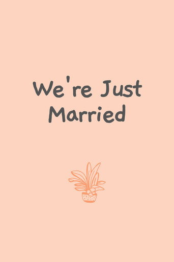Movie poster for We're Just Married
