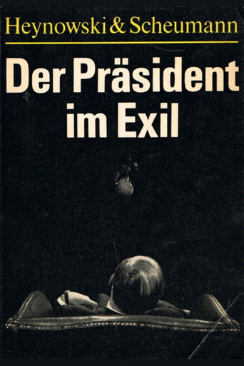 Movie poster for The President in Exile (1969)