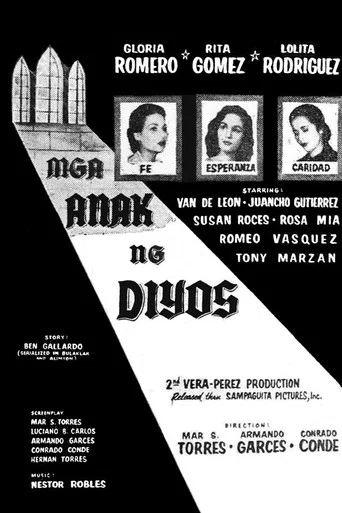 Movie poster for Mga Anak ng Diyos (1957)