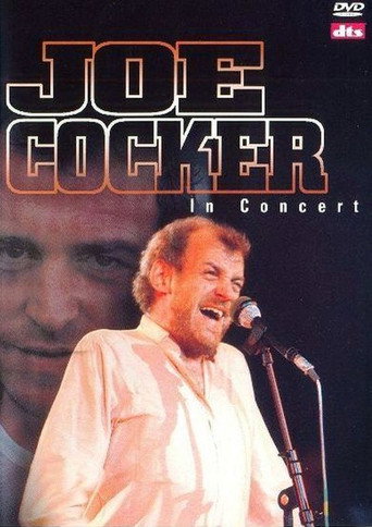 Movie poster for Joe Cocker: In Concert (2002)