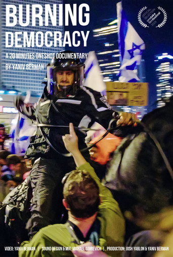 Movie poster for Burning Democracy (2023)
